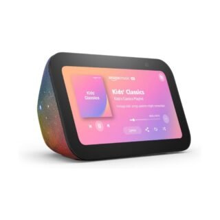 Amazon Echo Show 5 Kids (modelo más reciente), Diseñado para niños y cuenta con control parental, Galaxia