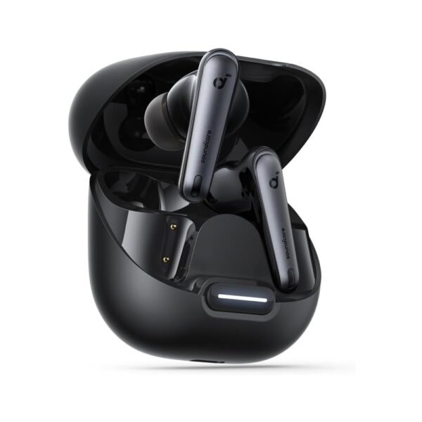 Soundcore by Anker Liberty 4 NC - Auriculares inalámbricos, 98.5% de reducción de ruido, cancelación de ruido adaptativa a oídos y medio ambiente, sonido de alta resolución, batería de 50 horas
