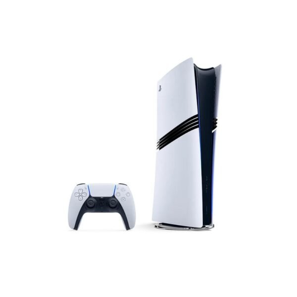 Consola Ps5 PRO 2 TB Blanco Control inalámbrico Dual SSD de 2 TB2 pies soporte horizontal cable HDMI