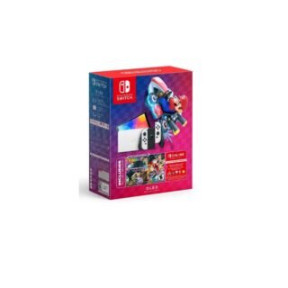 Consola Nintendo Switch OLED 64 GB Blanca Mario Kart 8 + 3 meses de Nintendo Switch Online