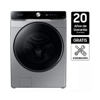 Lavadora SAMSUNG Carga Frontal 22 kg (48lb) WF22C6400AP/CO
