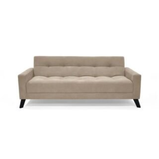 Sofa Cama Sahara Tela Poliester Taupe - Dimensiones: 206 cm ancho x 90 cm largo x 82 cm alto