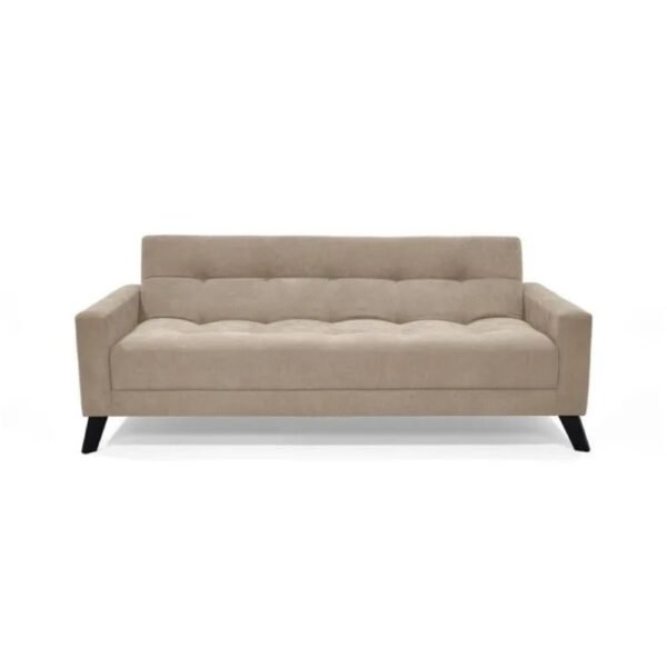 Sofa Cama Sahara Tela Poliester Taupe - Dimensiones: 206 cm ancho x 90 cm largo x 82 cm alto