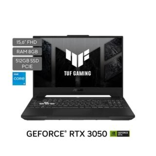 Portatil Gaming ASUS TUF Intel Core i5 12500H RAM 8 GB 512 GB SSD FX507ZC4HN056W